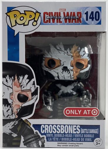 Marvel Civil War: Crossbones Battle Damaged Target Exclusive